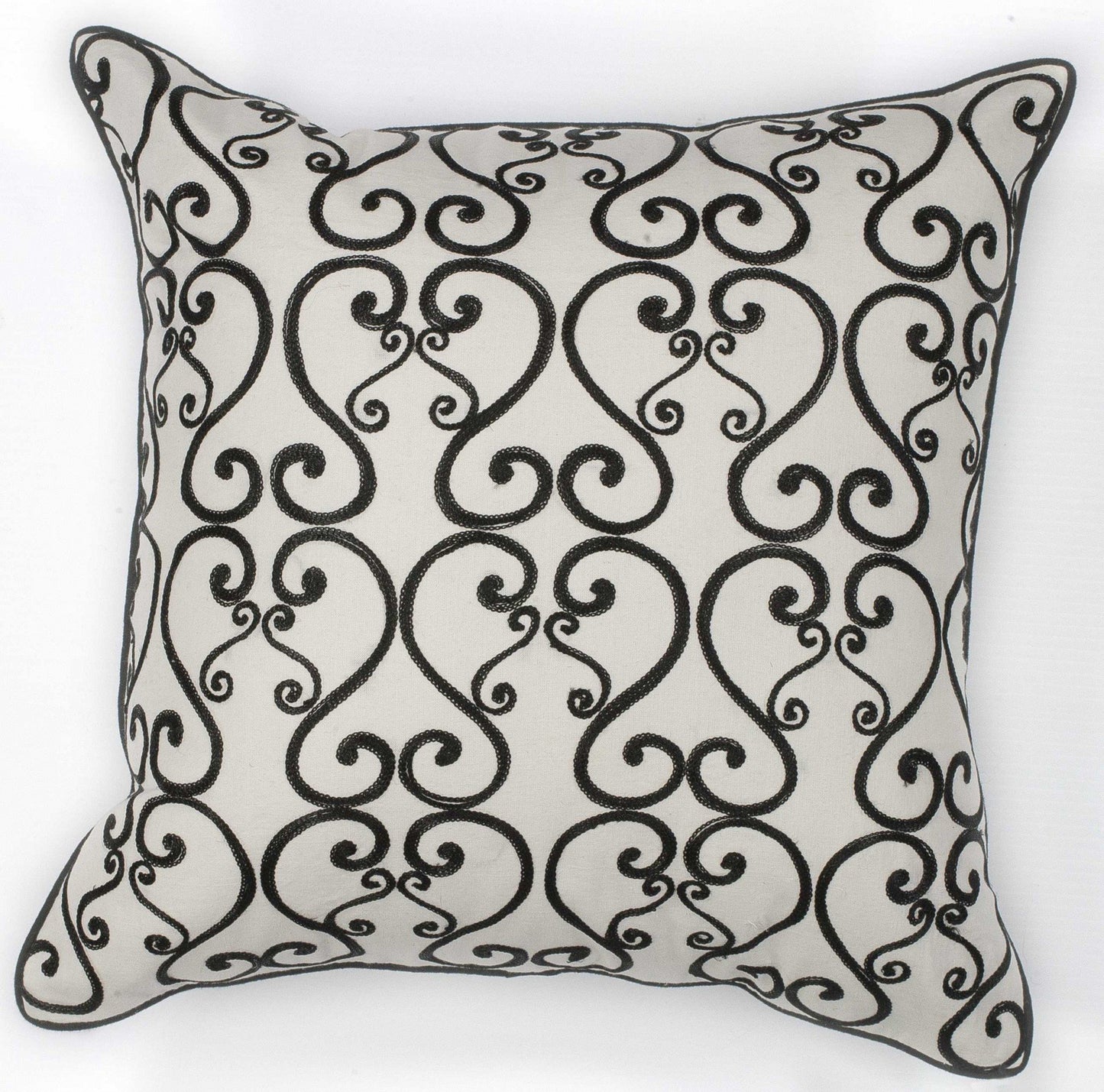 18" x 18" Cotton White or Black Pillow
